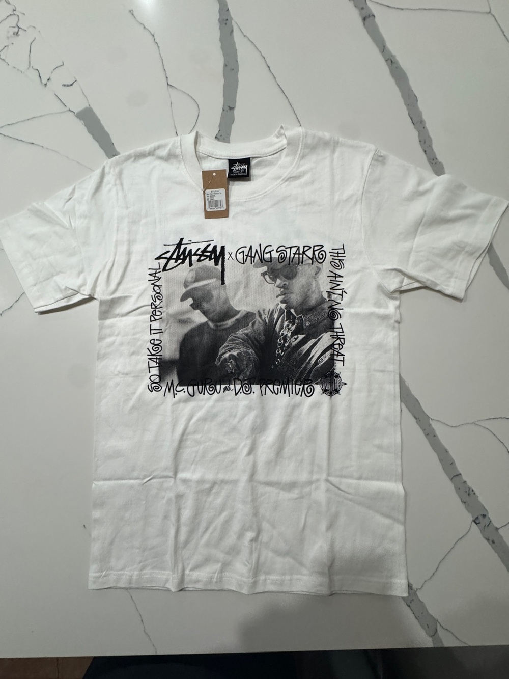White Graphic T‑Shirt